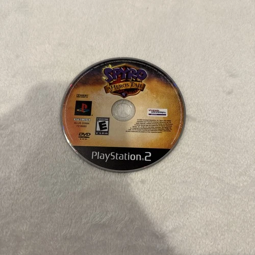 Spyro A Hero's Tale (PS2, 2004) Disc Only