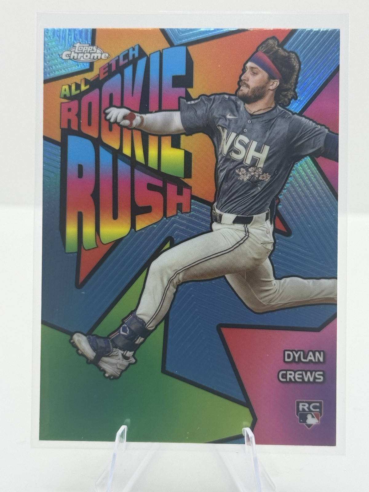 2025 Topps Chrome - All-Etch Rookie Rush Dylan Crews #CERR-12 (RC)