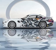 Graffiti Style Car Decal Universal Decal For Both Sides Of Car Universal Fit
