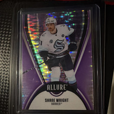 Upper Deck Allure 2025-26 Shane Wright Purple Diamond #21 Seattle Kraken /10