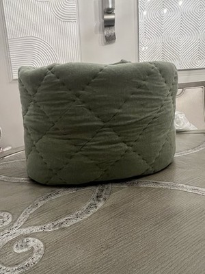 Pottery Barn Teens Cotton Diamond Quilt Full/Queen Eucalyptus Green