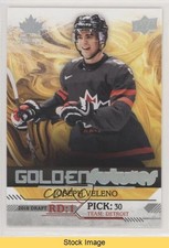 2019 Upper Deck Team Canada Juniors Golden Futures Joe Veleno Joseph READ 9uf