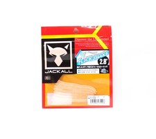 Jackall Soft Lure Flick Shake Worm 2.8 Inches Magic Clear (5428)