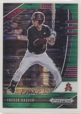 2020 Panini Prizm Draft Picks Green Pulsar Prizm Trevor Hauver #PDP99 uk2