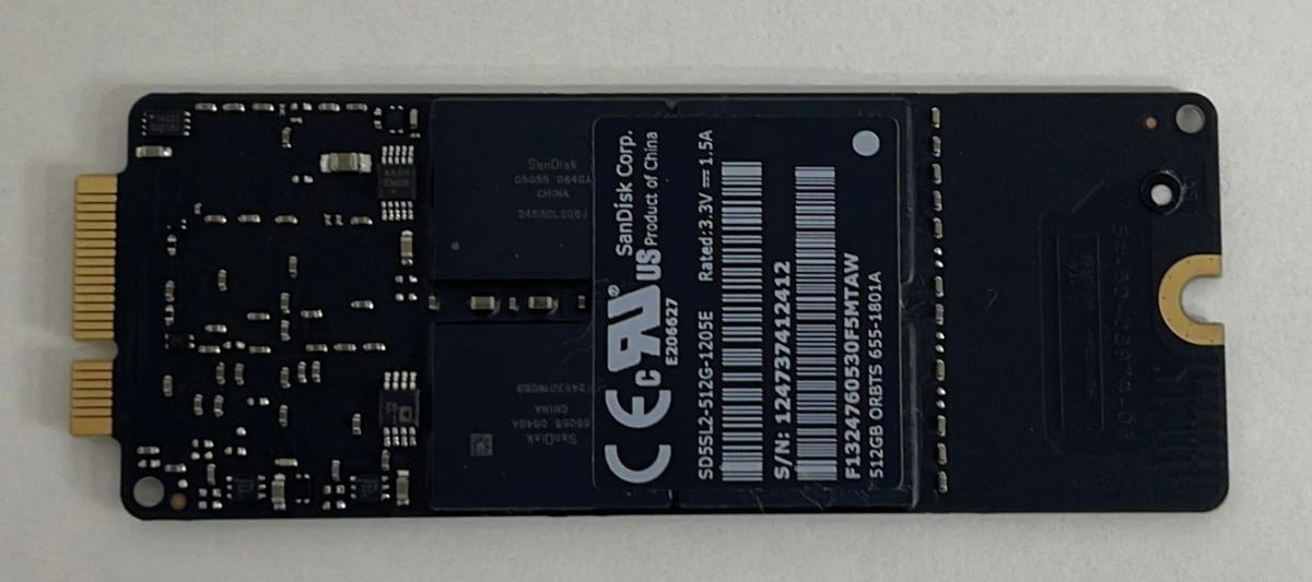 内蔵型SSD Apple SSD (256GBx4)(512GBx5)(128GBx1) Apple 512GB Storage Capacity Solid State Drives for sale | eBay UK