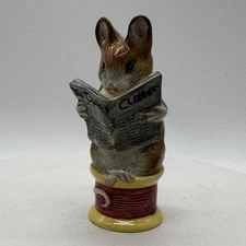 BEATRIX POTTER Royal Albert England "TAILOR OF GLOUCESTER" Porcelain Figure 1989