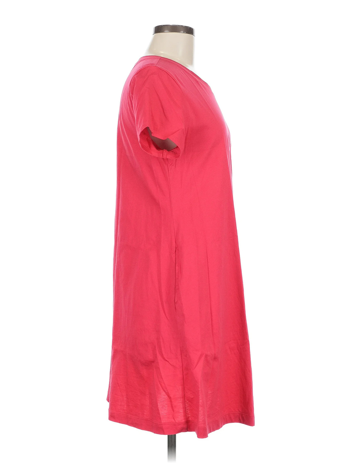 Uniqlo Women Red Casual Dress M thumbnail 3