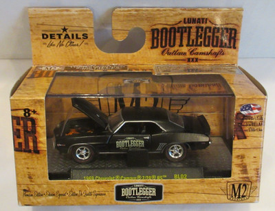 M2 MACHINES LUNATI BOOTLEGGER 1969 CHEVROLET CAMARO Z28 RS