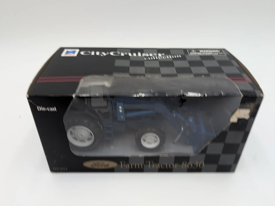 1/32 New Ray Farm Toy Ford 8630 Tractor Loader  - Image 3 of 4