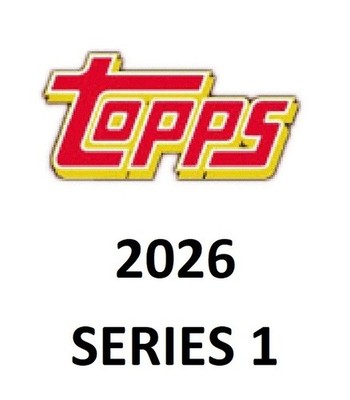 2026 Topps Baseball Cards - Series 1 Team Sets - Hand Collected
