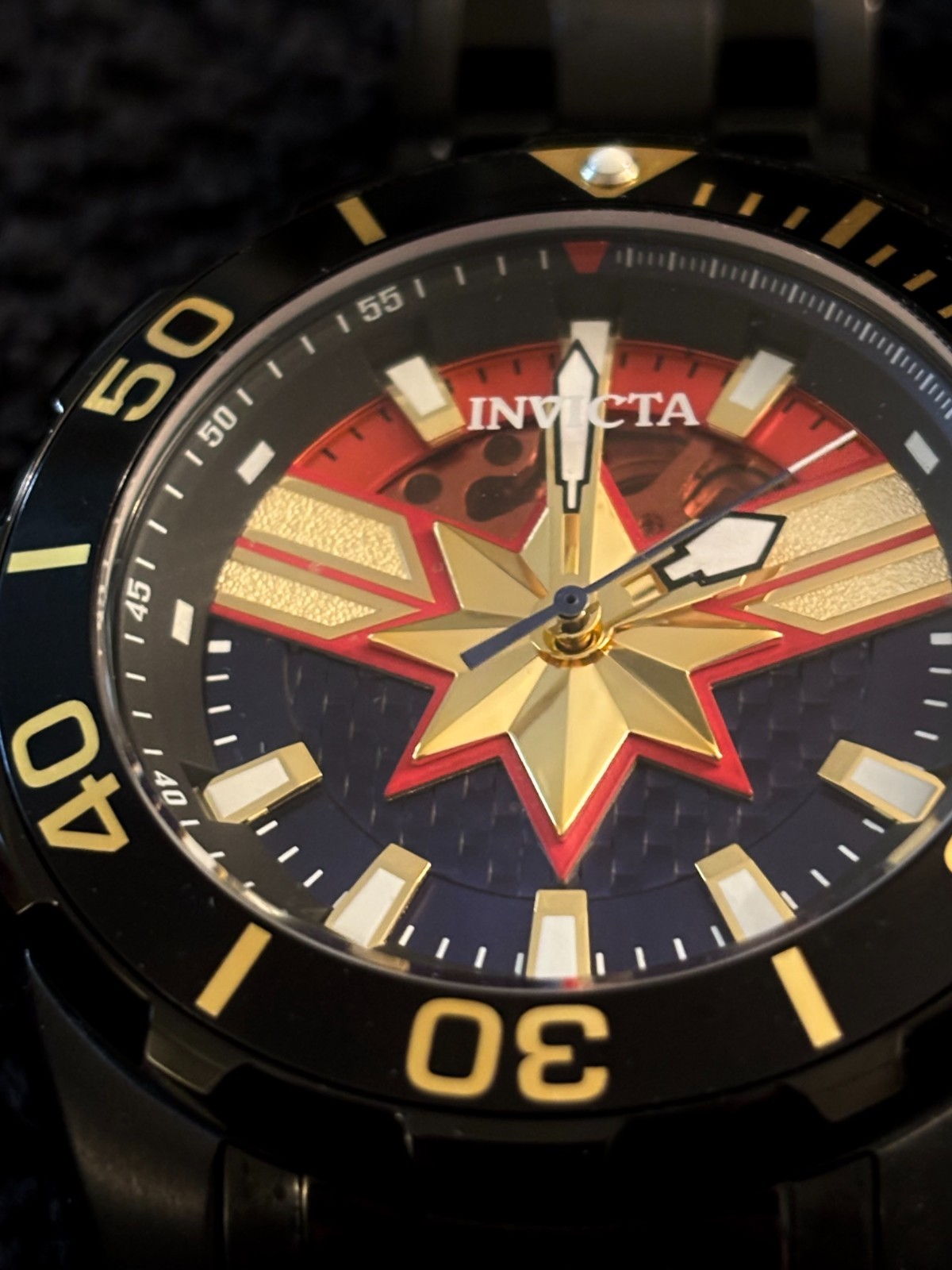 INVICTA  Marvel Captain Marvel Automatic Watch (M… - image 10