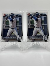 2025 Bowman 1st Prospects Richard Matic #BP-71 NY Yankees Baseball Card Lot Of 2