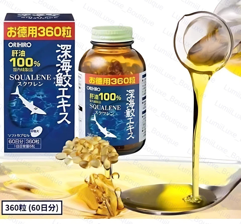 Масло печени акулы сквален 99,6% повышение чистой энергии - Изображение 4 из 4