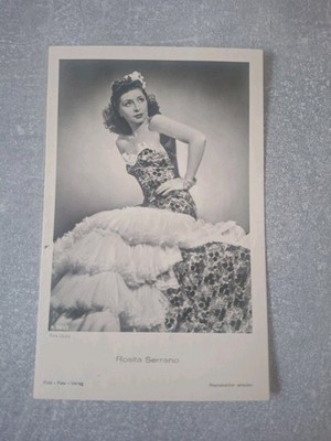 Foto Postkarte von Rosita Serrano