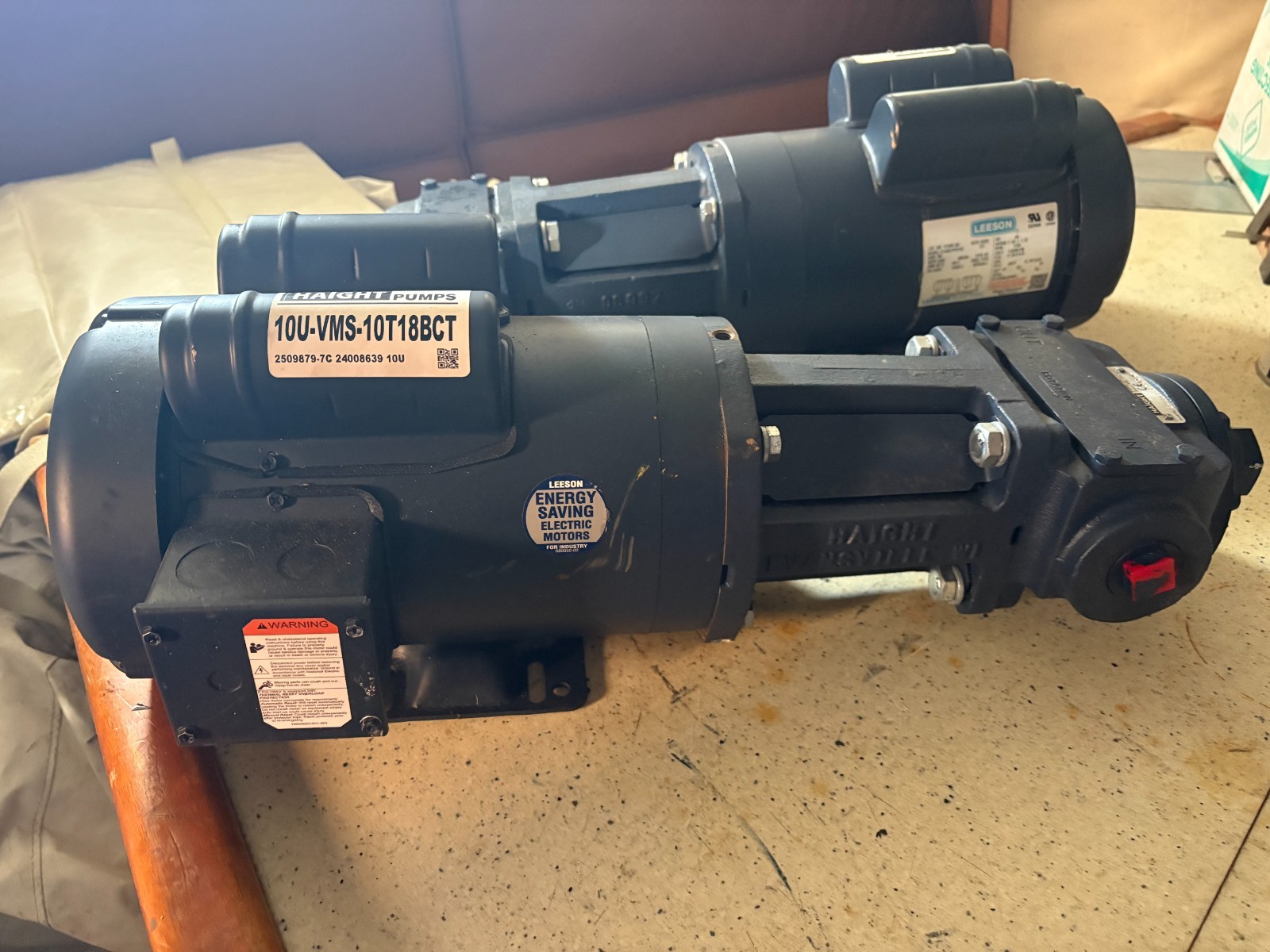 Haight Pumps 10U-VMS-10T18BCT Transfer Pump (Fuel/Fluid)