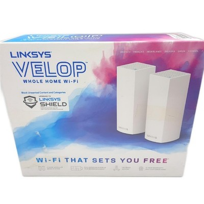 Linksys WHW0302-EU Velop Tri-Band Mesh-WLAN-System  WLAN-Router/WLAN-Extender fü