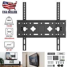 TV Wall Mount VESA Bracket Tilt for 32 37 40 42 43 46 47 50 52 55 60 65 inch
