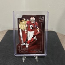 2025 Panini Silhouette Hand Crafted - Steve Young #10 Die-Cut San Francisco 49er