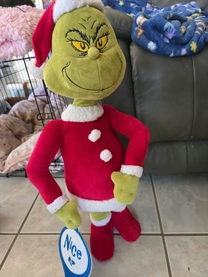 Dr. Seuss How the The Grinch Stole Christmas 24'' NAUGHTY/NICE DOOR GREETER