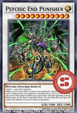 Psychic End Punisher RA02-EN032 Quarter Century Rare 1st Edition