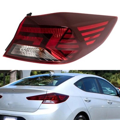 Right Side Outer Tail Light Rear Brake Lamp Fit for Hyundai Elantra 2019-2020 qn
