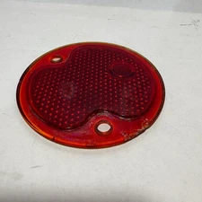 Stimsonite Tail Light Lamp Glass Lens Red 1932 Ford Car Truck Duolamp USA VTG