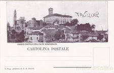 * TAGLIOLO - Countries and Castles of Alto Monferrato - G.B. Rossi
