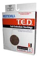 Ted Knee Length Anti-embolism Stockings, Small Regular, Beige, Closed Toe Ted Knee Length Anti-embolism Stockings, Small Regular, Beige, Closed Toe