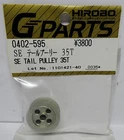 Hirobo 0402-595 Heckrotor Pully Alu SE Tail Pulley 35T