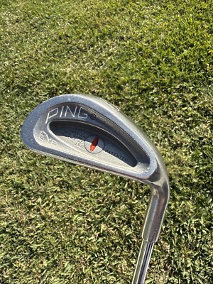 Ping Eye Red Dot 9 Iron Steel  Stiff Flex Replacement Used Golf Right Handed