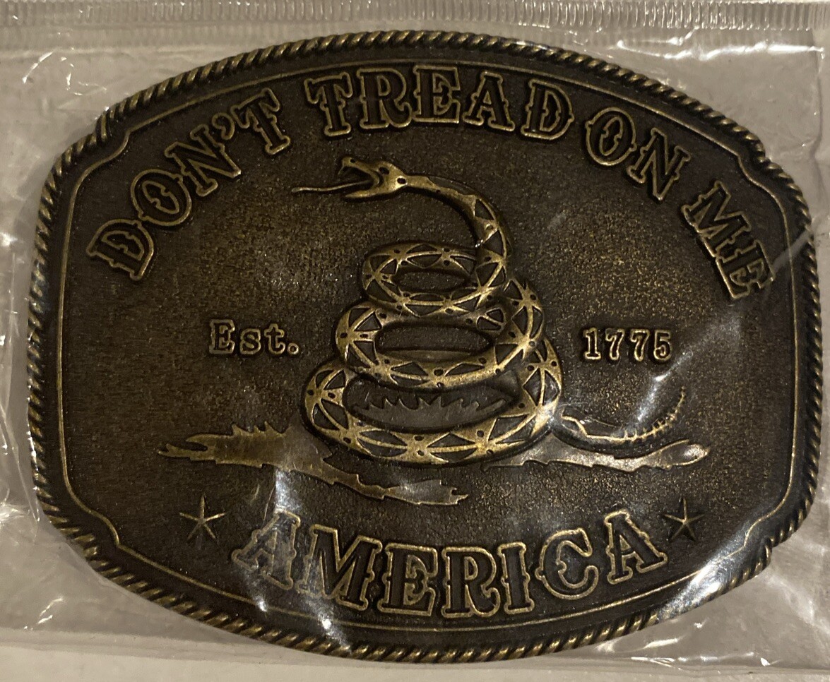 Snake Buckle Gadsden Flag Belt Buckle MONTANA SILVERMITHS BRONZE GADSDEN BELT BUCKLE The Blue Ox Loomis