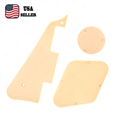 KAISH Tiger Stripe LP Pickguard & piastra posteriore interruttore