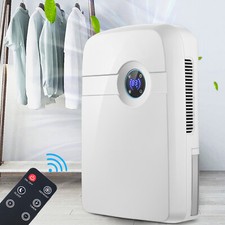 New Home Dehumidifier 2500ml Quiet Small Portable Dehumidifiers Remote 10-20?O