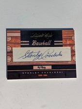 STANLEY COVELESKI 2011 Donruss Limited Cuts #302 HOF Autograph 6/49