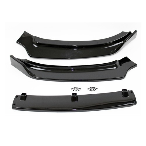 Divisor Frontal Negro Brillante Para Parachoques Inferior Audi A4 B8.5 2012-2015 - Imagen 2 de 6