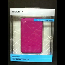 Belkin Silicone Soft Gel Grip Sleeve iPod Classic 80GB/120GB/160GB Case - Pink
