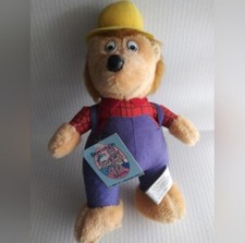 The Berenstain Bears Papa Bear with Red Shirt 1989 Vintage Plush Stuffed Animal