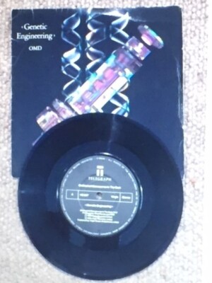OMD - Genetic Engineering 7'' Record **EXCELLENT**