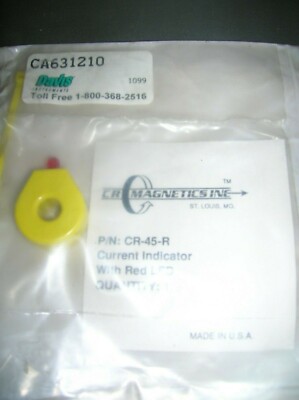 CR Magnetics CR-45-R Current Indicator With Red LED Sealed Pkg.