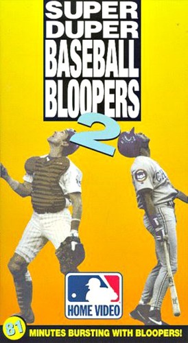 Super Duper Baseball Bloopers Lot: Tapes 1 & 2 Baseball's Funniest Bloopers - Picture 3 of 6