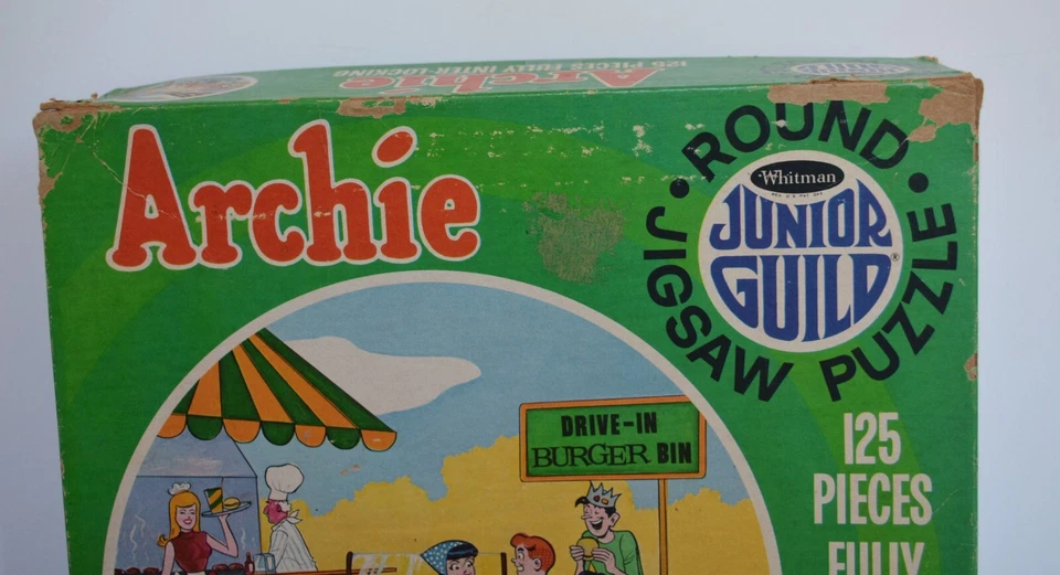 Rompecabezas redondo Archie Comics 1969 125 piezas 20" dia. Foto 2 de 4