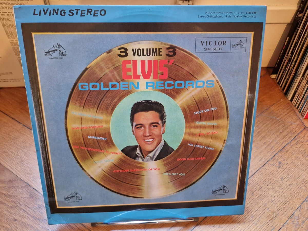 Elvis Presley Golden Records Vol.3 UK 英盤 Elvis Presley - Elvis' Golden Records - Volume 3 - Amazon