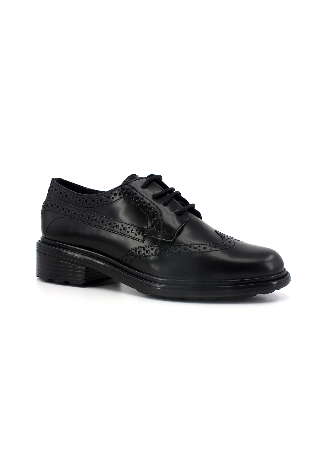 Кроссовки GEOX Walk Pleasure Stringata Donna черные D36TGB00038C9999