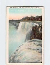 Postcard American Falls from Goat Isle Niagara Falls New York USA
