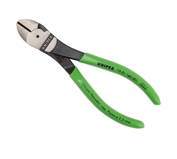 KNIPEX DIAGONAL CUTTING PLIERS 7401160S01 LIMITED GREEN HANDLE eBay
