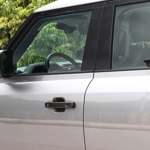 Tazón de puerta con manija exterior de fibra de carbono ABS para Land Rover Defender 90 20-22 - Imagen 9 de 9