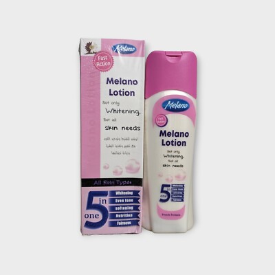 Melano lotion 5 in 1 all skin needs lotion.  300ml