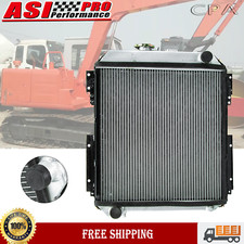 Aluminum Radiator Fit Hitachi Excavator EX60 EX60G EX60SR 4217469 High Quality