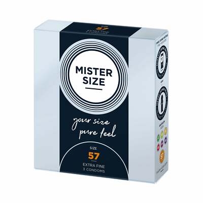 MISTER SIZE 57mm Kondome 3 Stck.