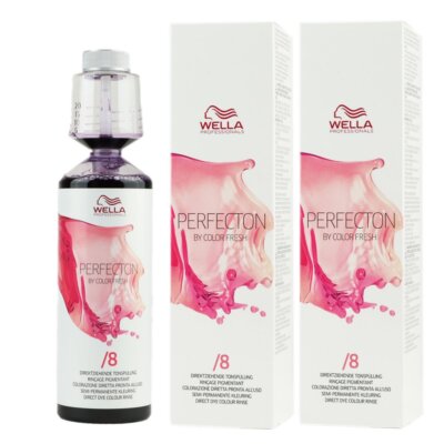 Wella Perfecton by Color Fresh 2 x 250 ml /8 Perl Tonspülung Set